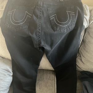 True religion black jeans